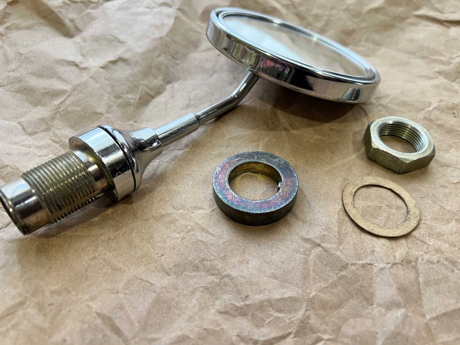 Нове хром зеркало Москвич 403,Москвич 433,434,Луаз 969,ИЖ 2715,Комби