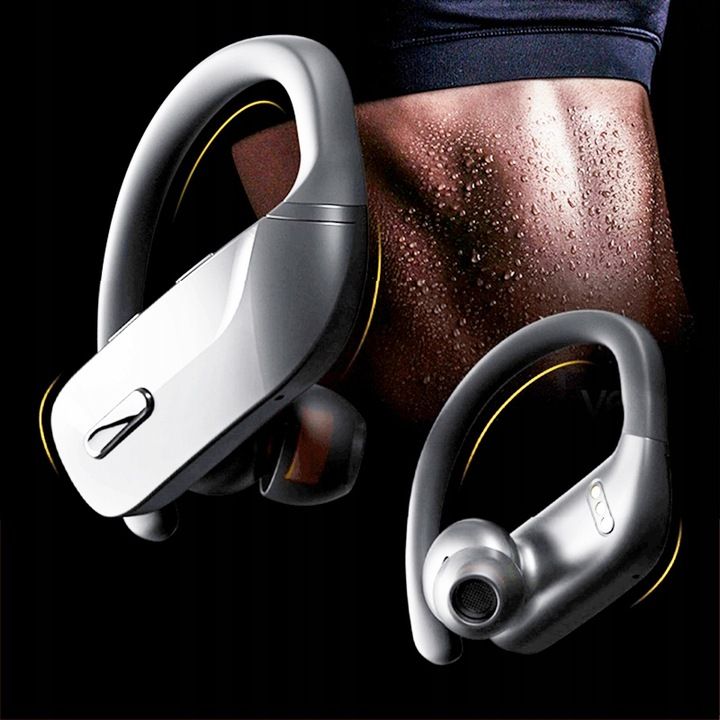 Słuchawki Bezprzewodowe Douszne Sportowe Bluetooth 5.3 + Edr Powerbank