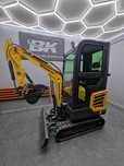 Minikoparka Berger Kraus BK1600KJSR 1,5 tony z kabiną silnik KUBOTA