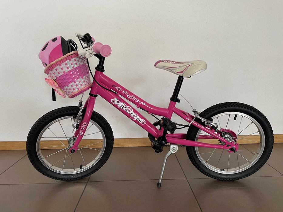Bicicleta rosa para criança — em ótimo estado!