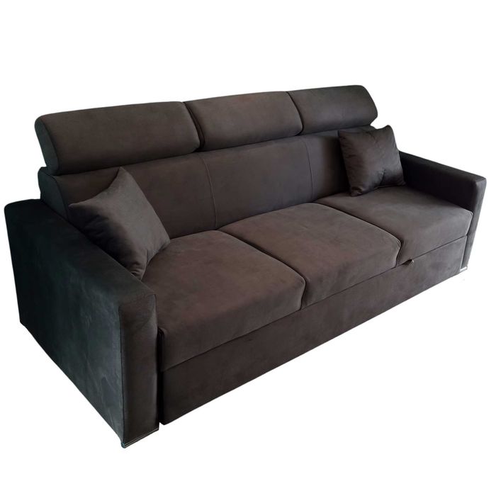 Sofa kanapa pikowana, wygodna, rozkładana, sprężyny, NA WYMIAR