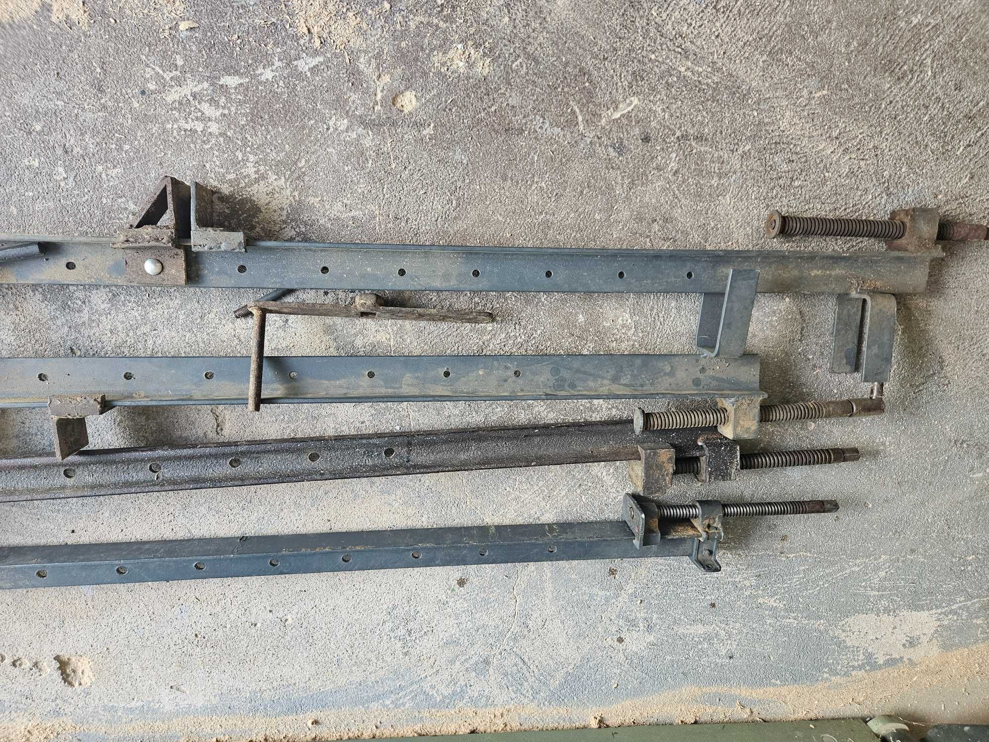 Scisk stolarski metalowy