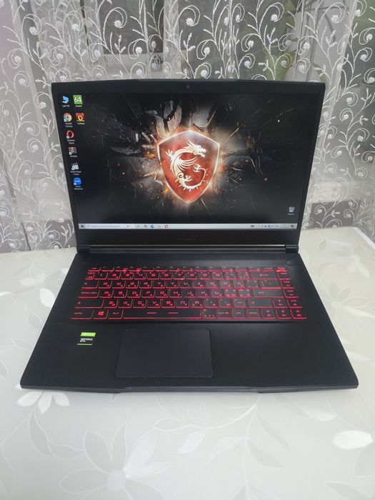 Игровой MSi/120Hz/i7-10750H/1660Ti 6GB/SSD:512GB/На пломбе