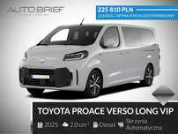 Toyota Proace Verso 2.0 D-4D 177KM 8A/T Long, wersja VIP, podwójne drzwi - DOSTĘPNA!