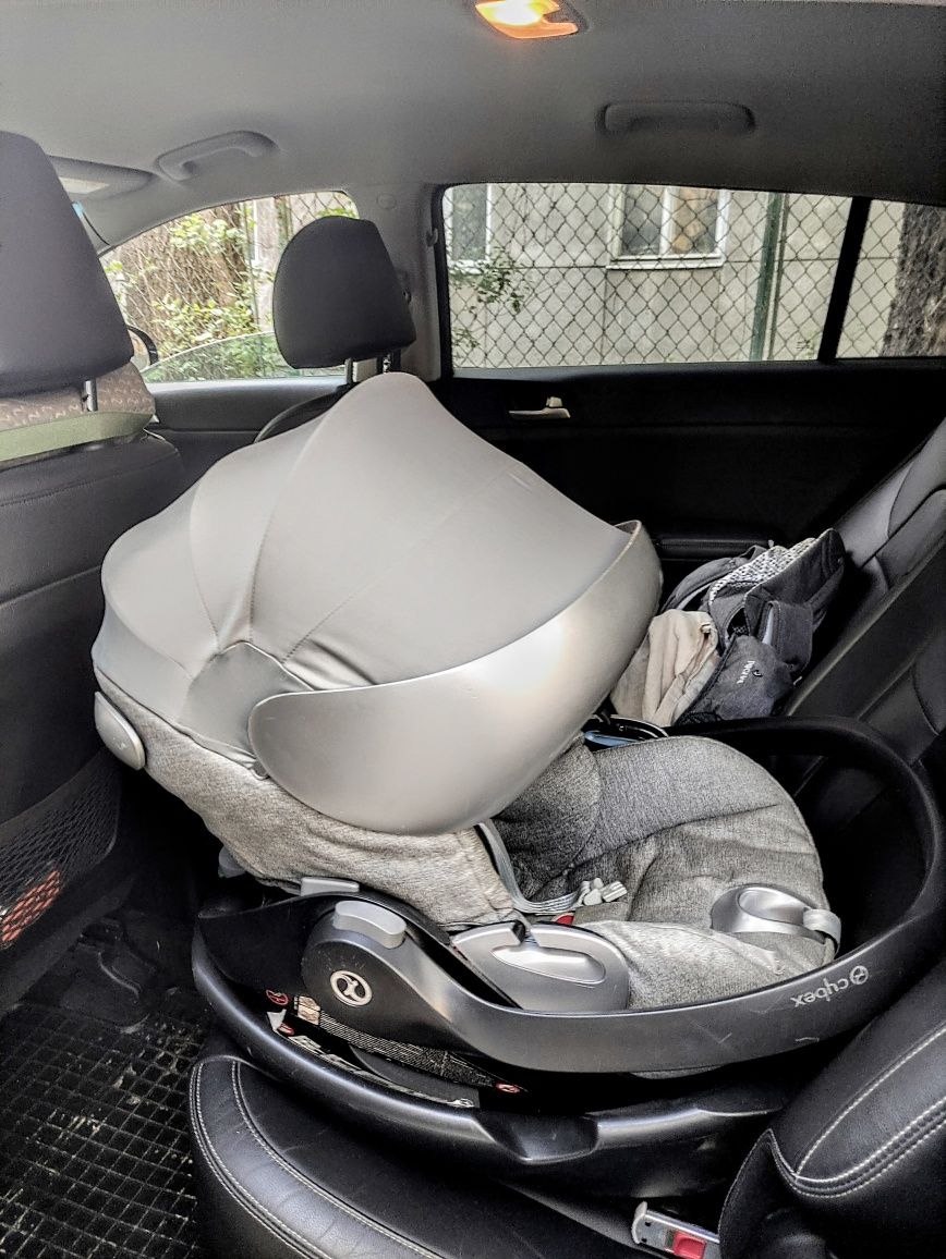 Автокрісло Cybex Koi Cloud Q + база isofix + адаптери