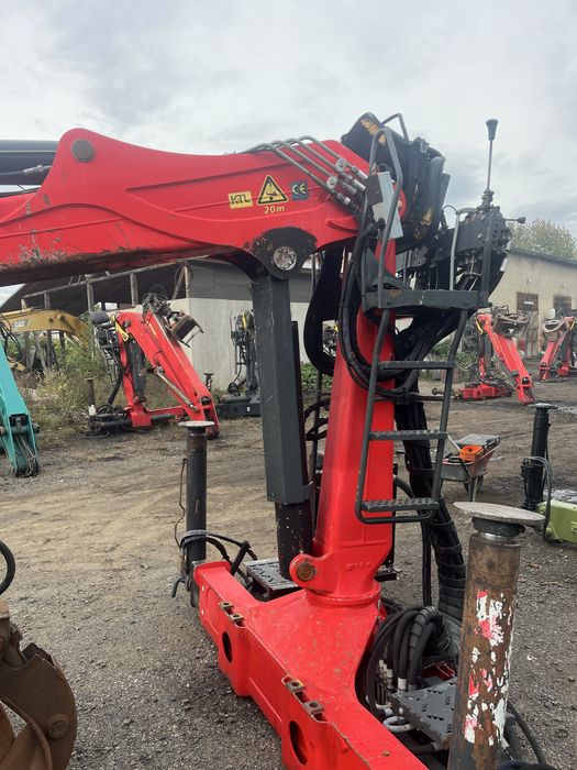 Кран маніпулятор Palfinger Epsilon 140L грейфер  Loglift Penz Hiab
