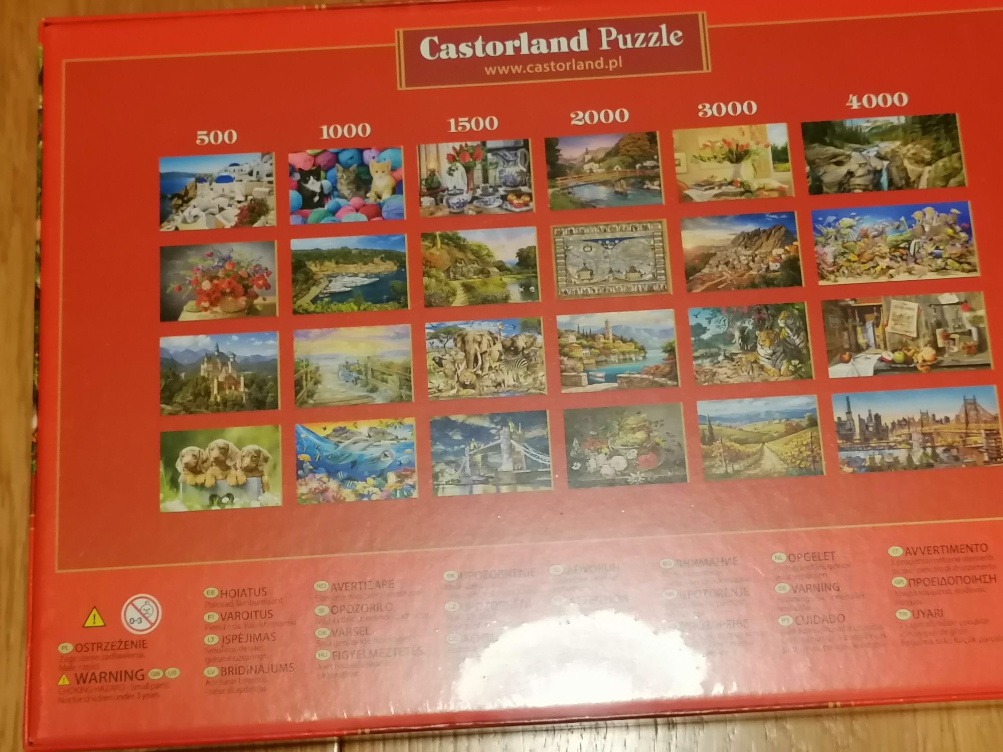 Puzzle 500szt zwierzęta