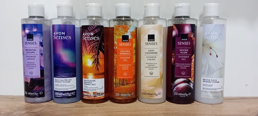 Avon żele pod prysznic 250 ml