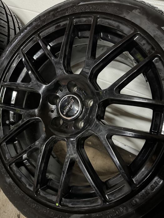 Alufelgi z oponami Audi Vw wheelworld 245/40r18 5x112 et 26 Jak nowe