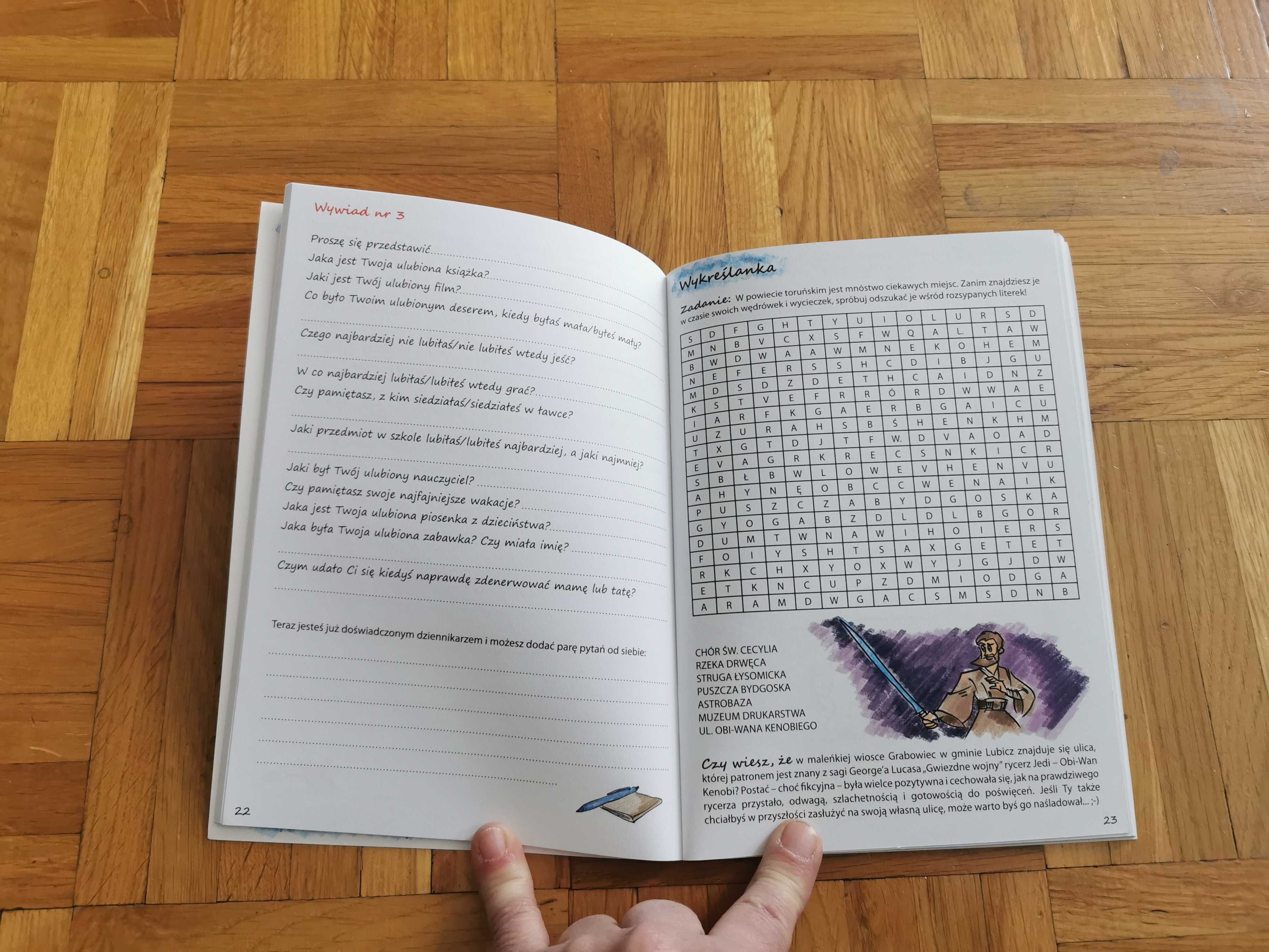 Umilacz podróży dla dzieci i dorosłych woj. kuj.- pom. 54 strony