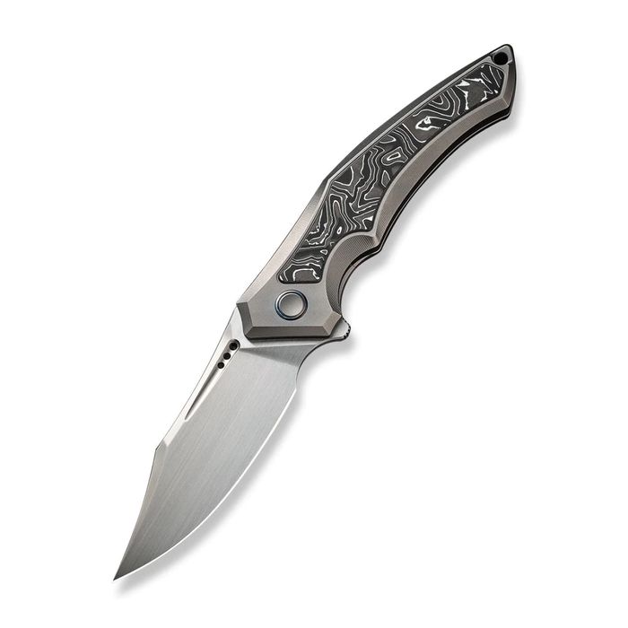 Nóż składany WE Knife Orpheus LE No 036/155 Gray Titanium / Aluminium