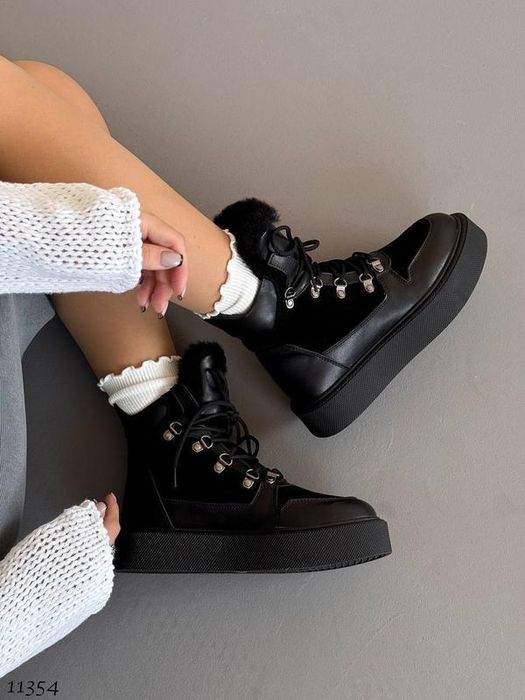 Черевики зимові натуральна шкіра жіночі 38,39,40