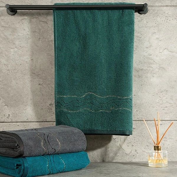 Ręcznik 50x90 Kąpielowy Frotte 04 Srebrny