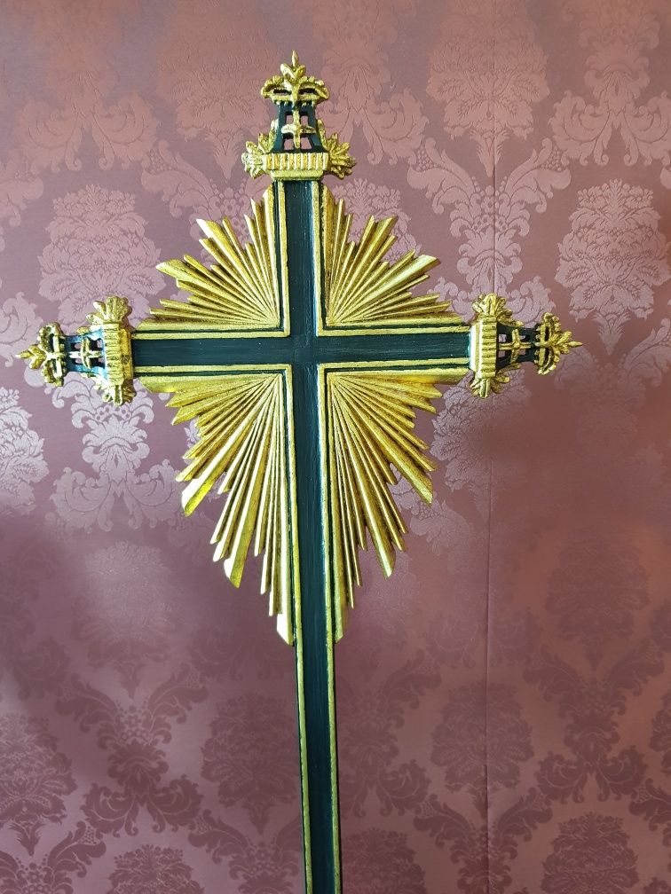 Cruz, crucifixo em madeira para cristo