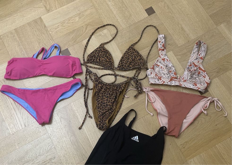 Купальники xs s m adidas pull&bear h&m hm