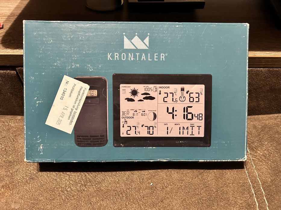 Цифрова метеостанція Krontaler(Німеччина)