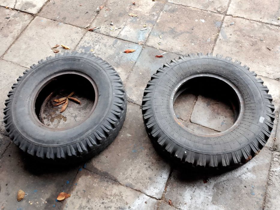 opony do wozu kolowki od uaza 15 cali wzmocnione