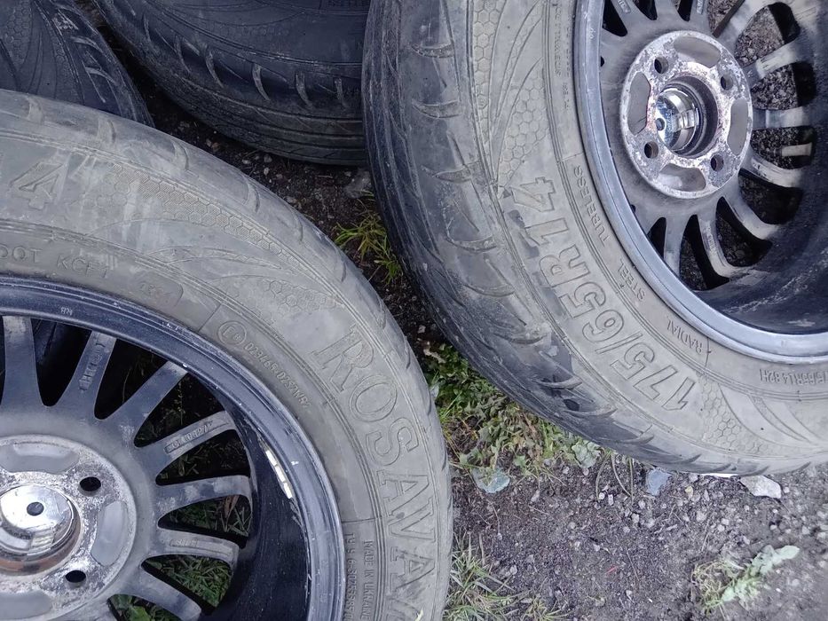 Продам диски ZW R14 4x100 ваз жигули авео приора ланос vw 4/100 4*100