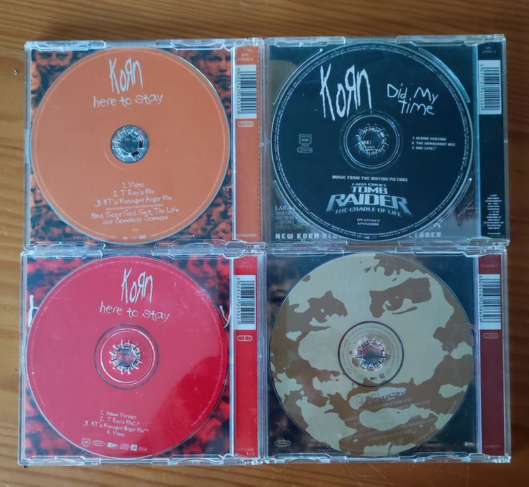 Korn 4 Singles dos Korn
