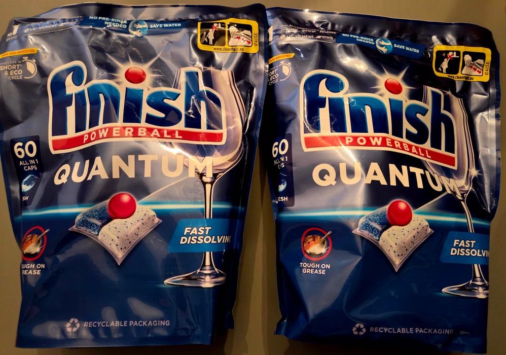 Tabletki kapsułki do zmywarki Finish Powerball Quantum 120 sztuk