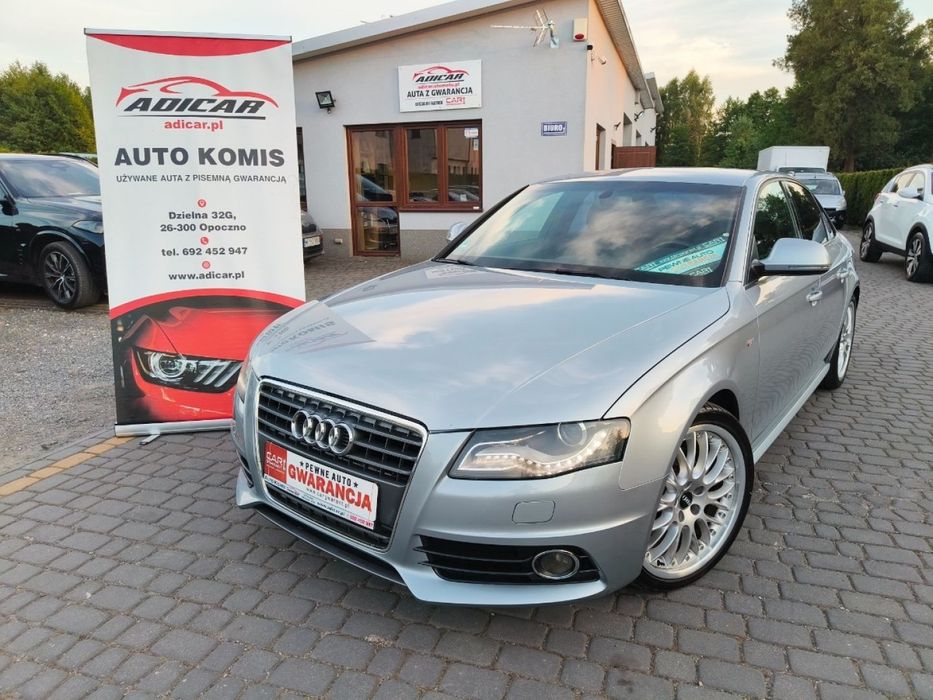 Audi A4 Limousine 1.8 TFSi # S Line # Ledy # Xenon # Navi # Felga # Piękna! GWARANCJA !!