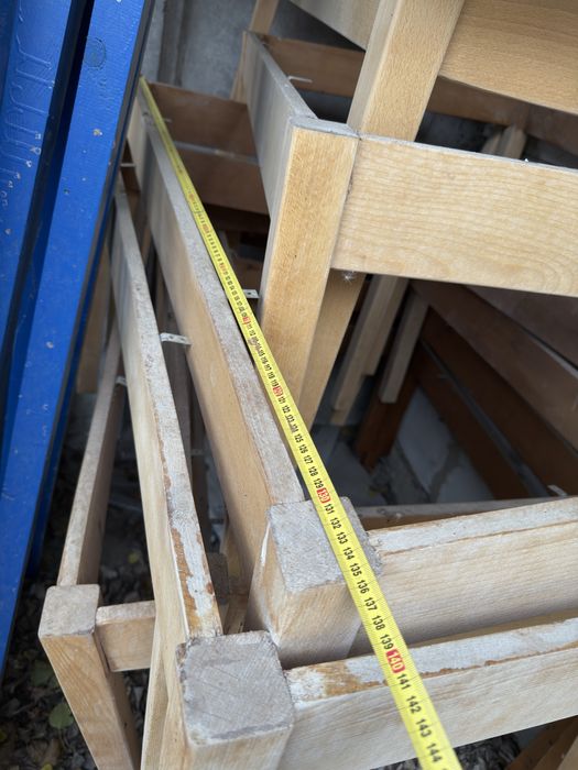 Набір столів з буку. 12 штук.