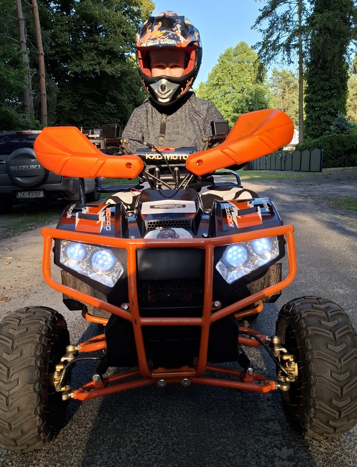 Quad 125 KXD MOTO dla dziecka 7-11 lat
