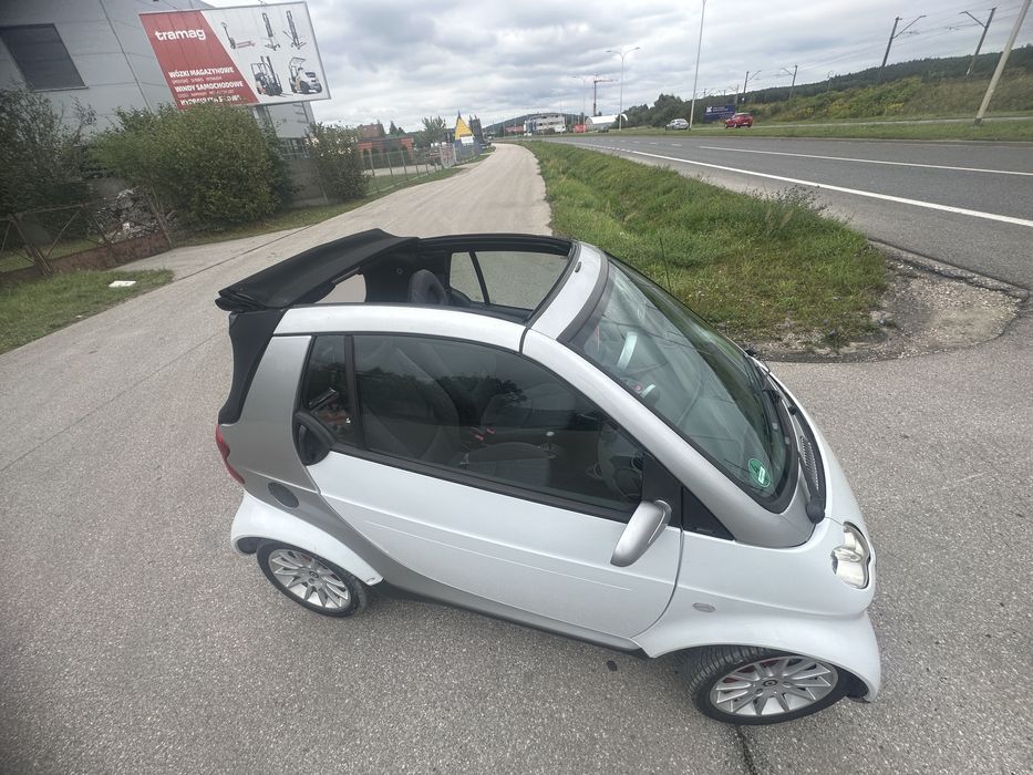 Smart cabrio stan bardzo dobry bez wkladu  alu klina chrom
