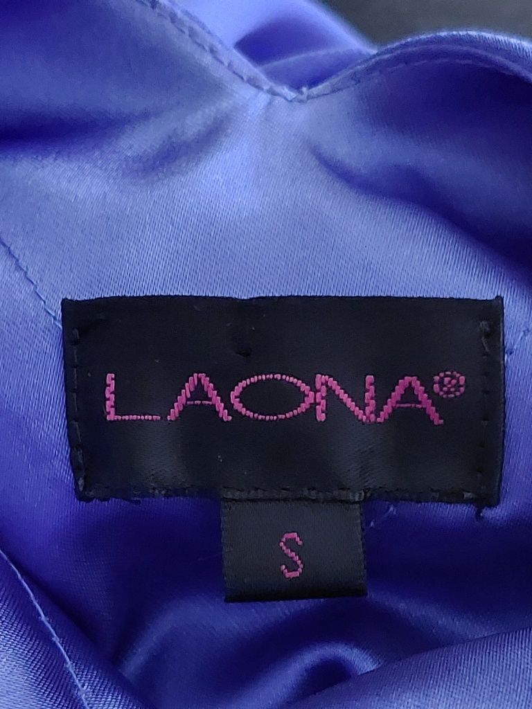 Vestido de gala/Baile de finalistas azul da marca LAONA