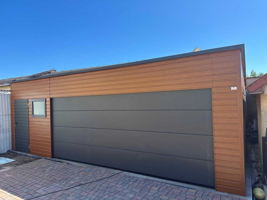 Garaż Blaszany Premium Brama segmentowa Transport montaż GRATIS!