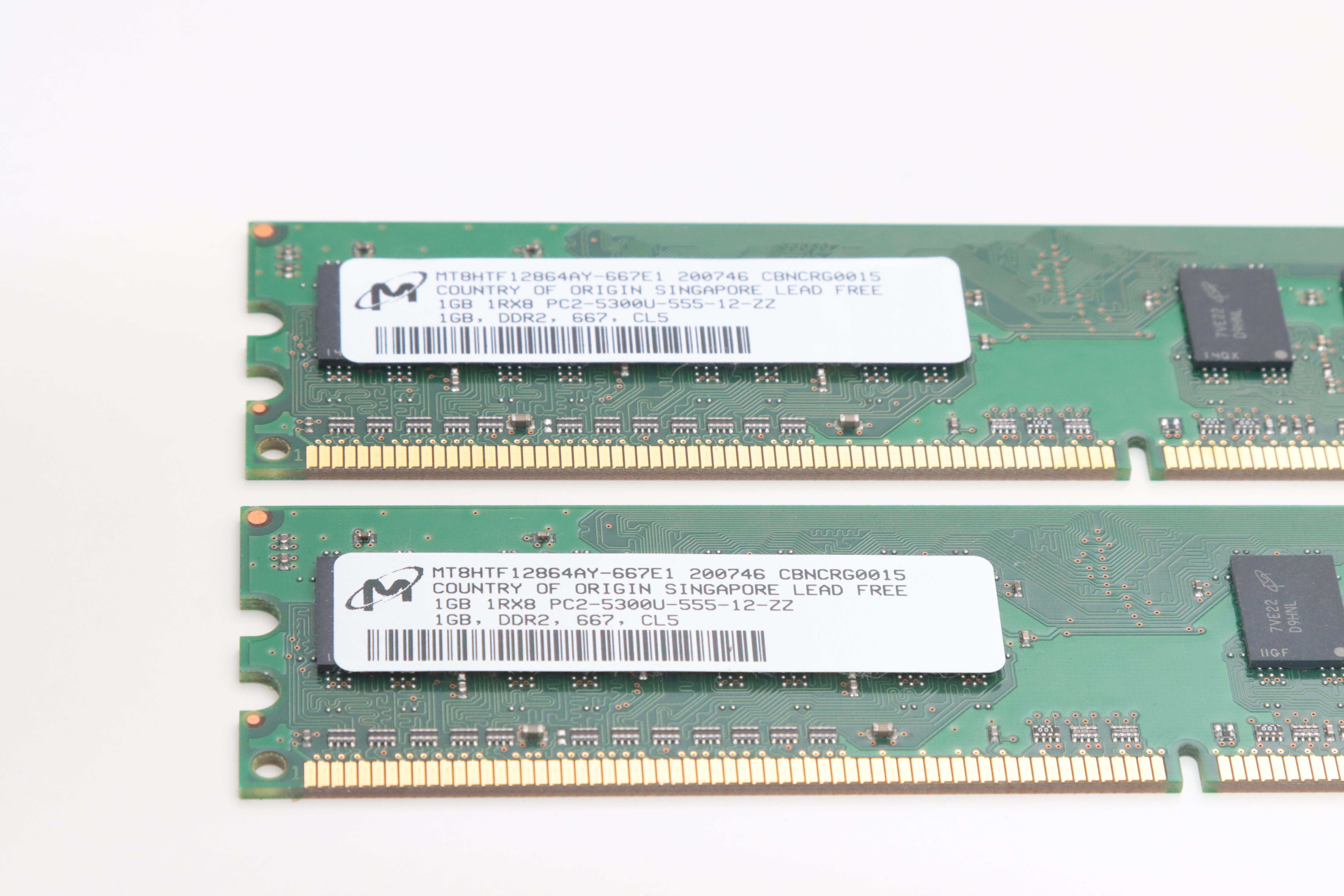 2Gb RAM DDR2 (2x12Gb)