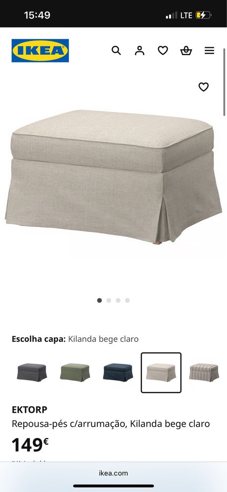 Sofa Ektorp Ikea
