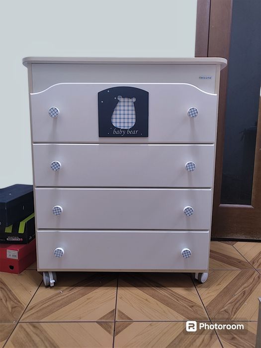 Дитячий комод та ліжко Micuna