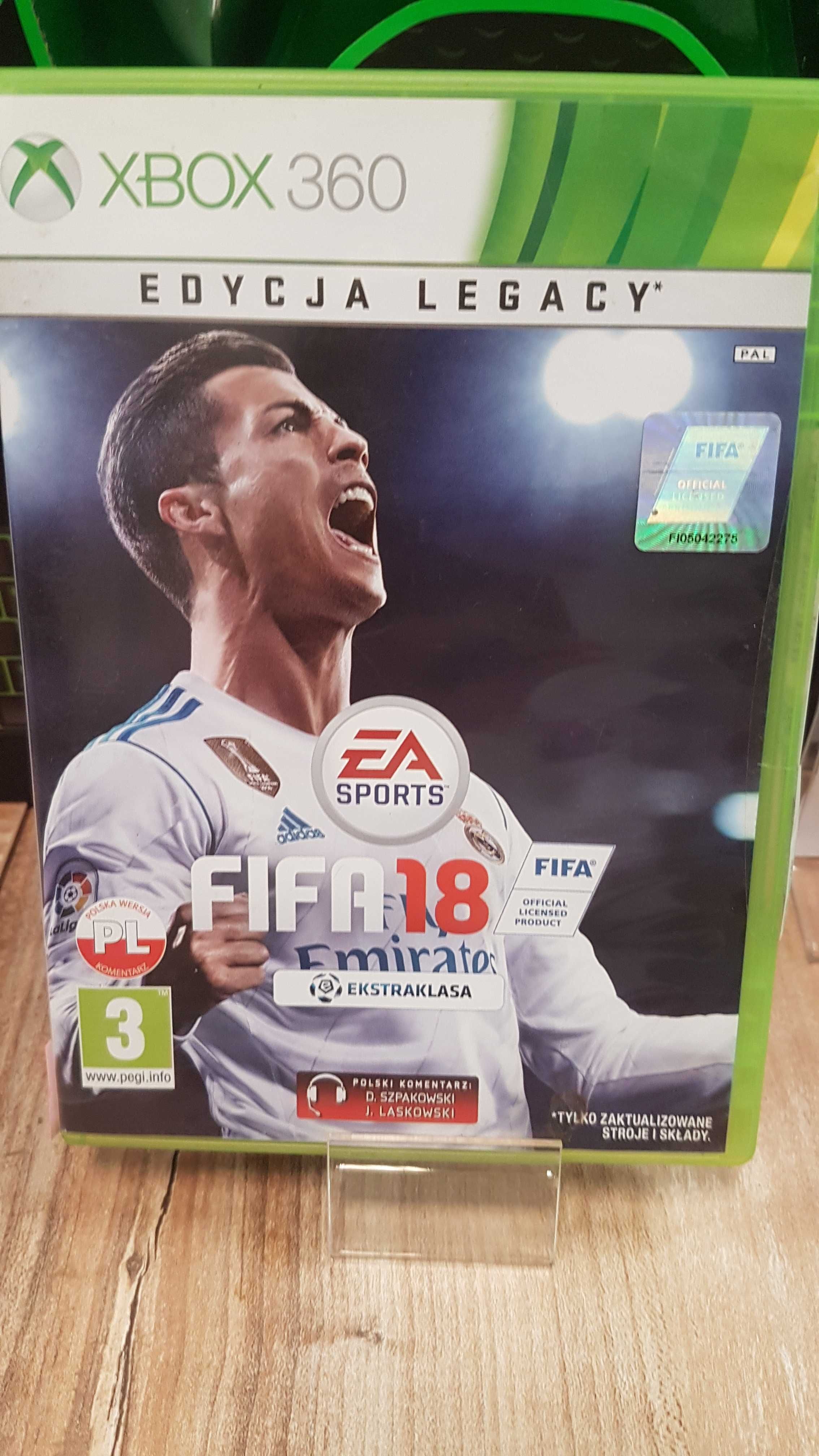 FIFA 18 XBOX 360 Sklep Wysyłka Wymiana