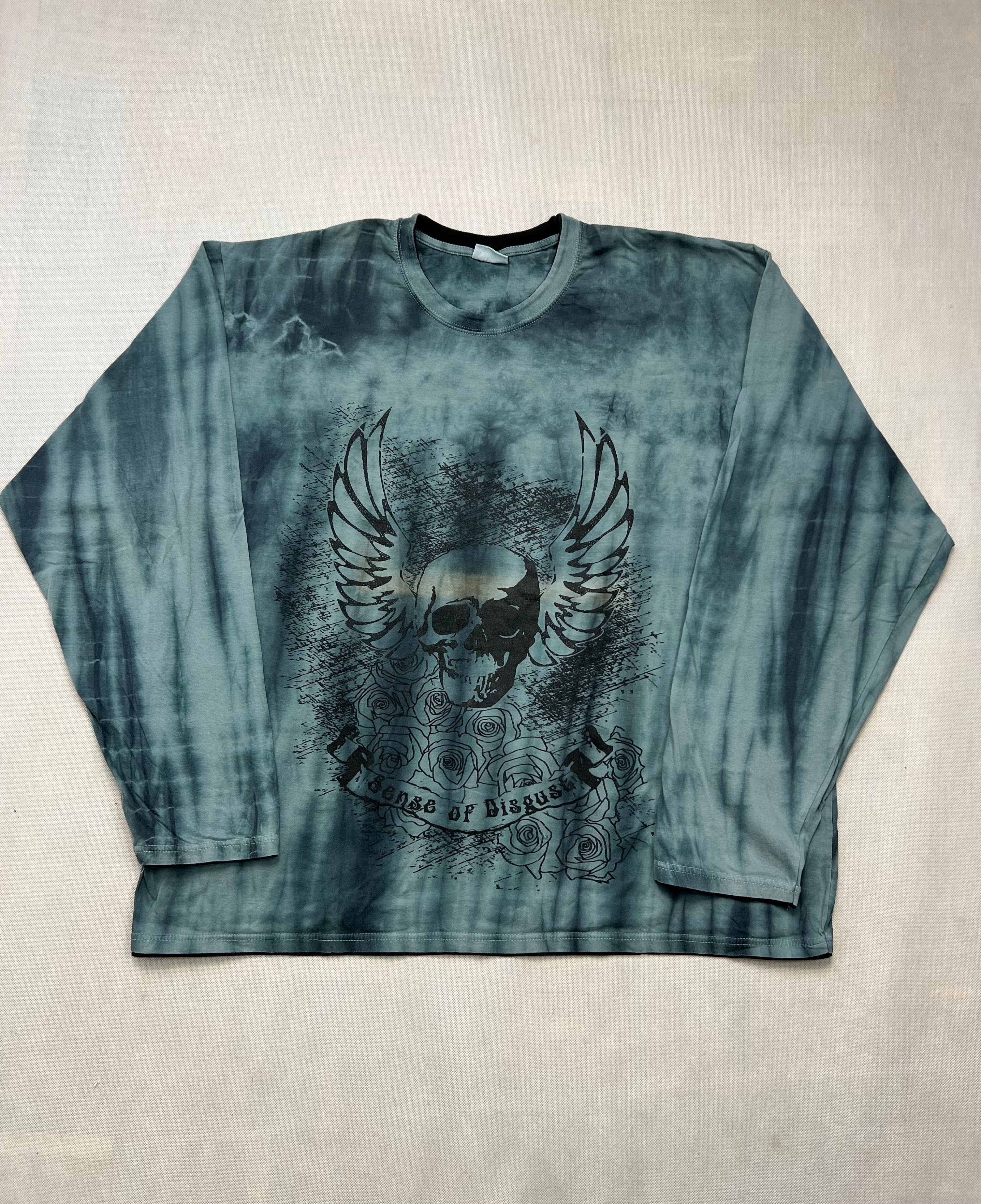 Baggy Longsleeve Affliction Sense Of Disguse Skull Vintage Y2K Japan