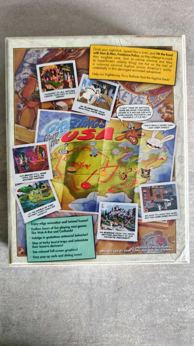 Sam & Max Hit the Road PC Big Box LRG Nowy/Folia