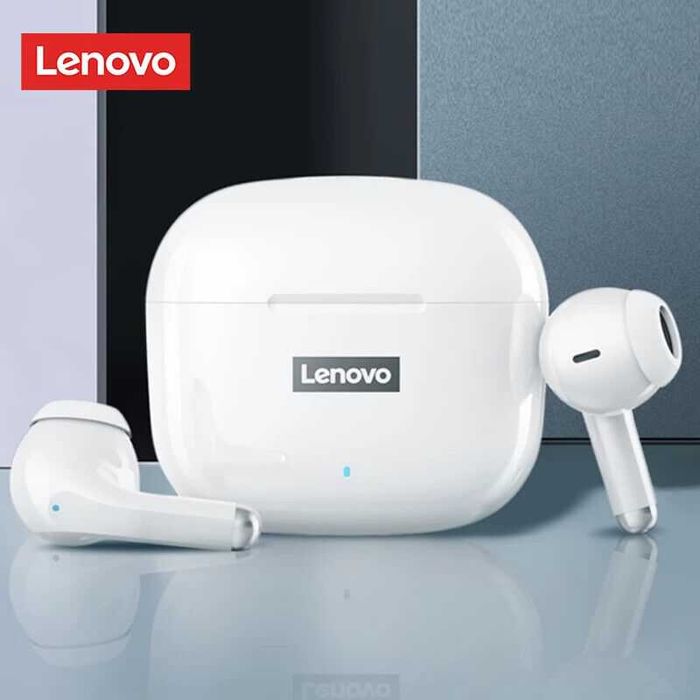 Lenovo LP40 pro białe słuchawki bezprzewodowe