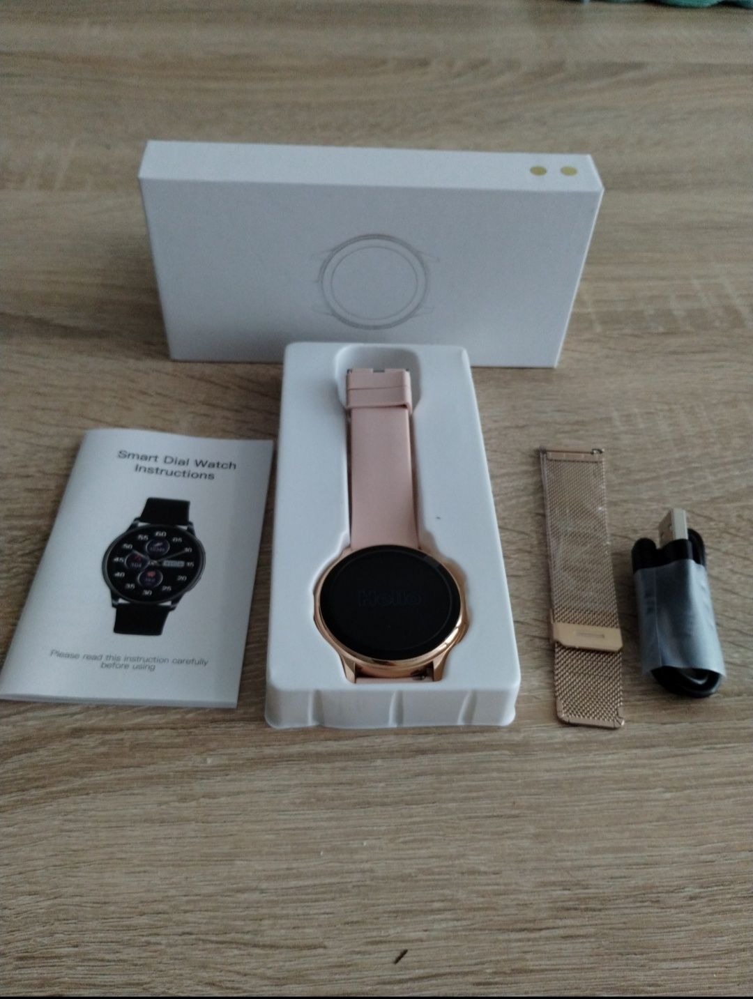 Zegarek smartwatch Melanda 1.85 damski jak Xiaomi Samsung