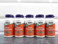 Now Foods, Zinc Picolinate 50 мг (120 капс.), цинк пиколинат