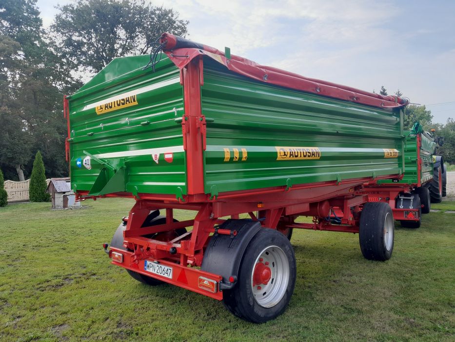 Przyczepa autosan d55 d47 d732 6t pronar