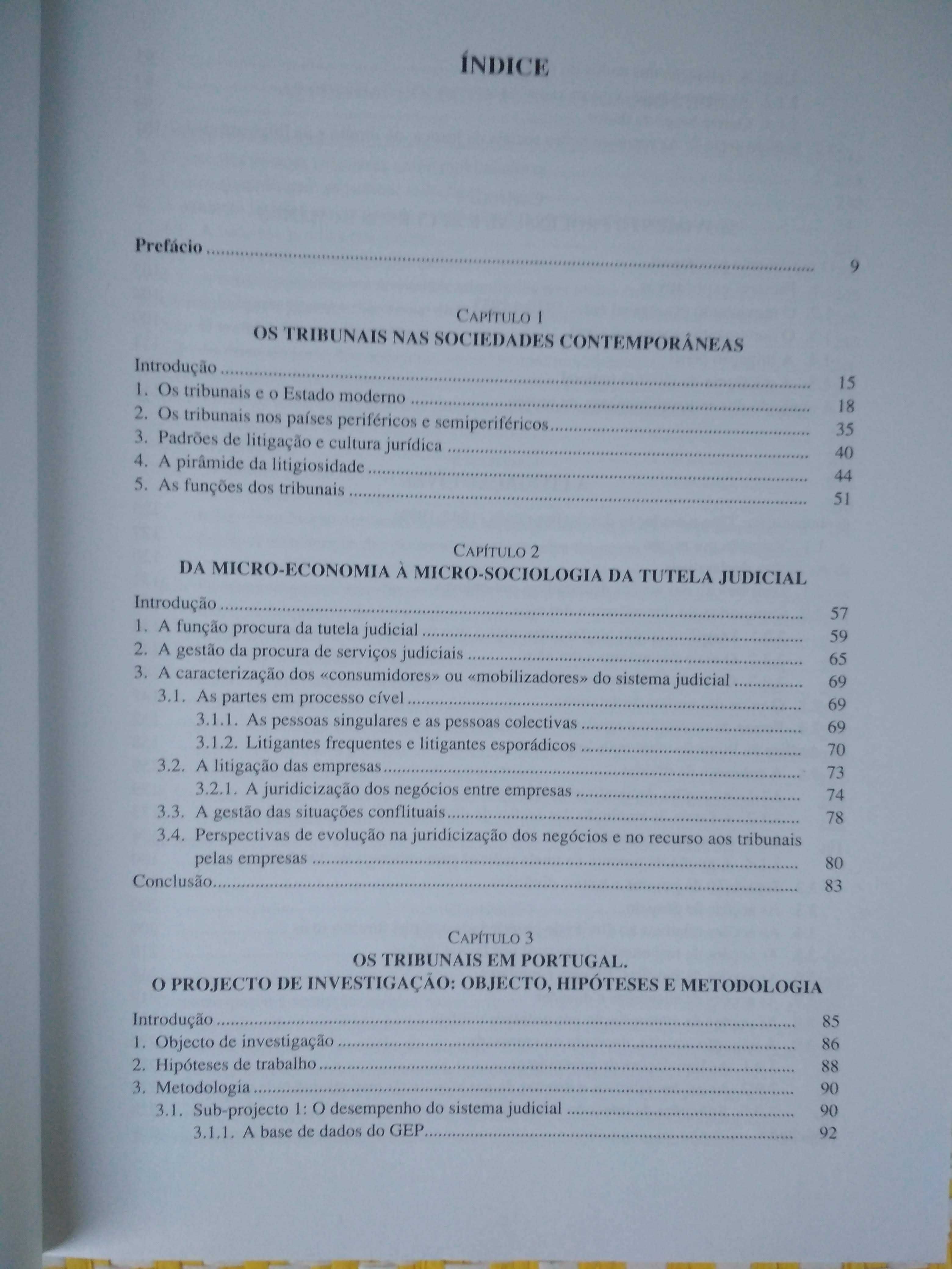 Os tribunais nas sociedades contemporâneas – o caso português