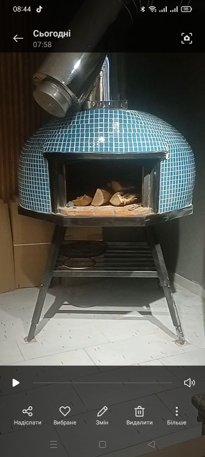Піца піч на дровах