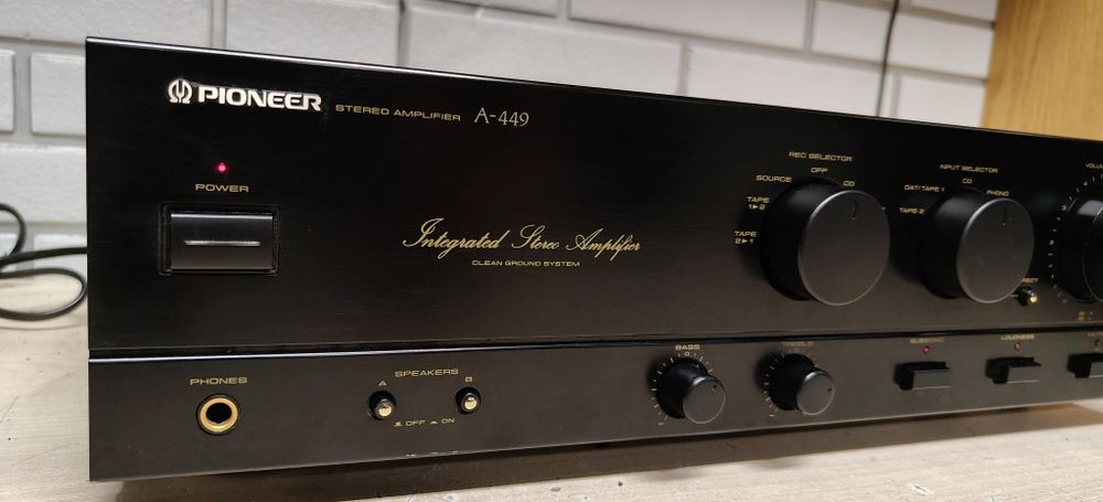 Wzmacniacz PIONEER A-449 Integrated stereo. Japan