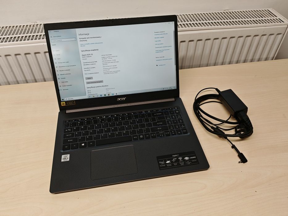 Lapotop ACER Aspire A515-55 Intel I5/512GB SSD/8GB/15.6"/Win11