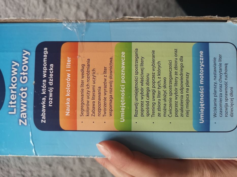 Gra Literkowy Zawrót Głowy Vtech