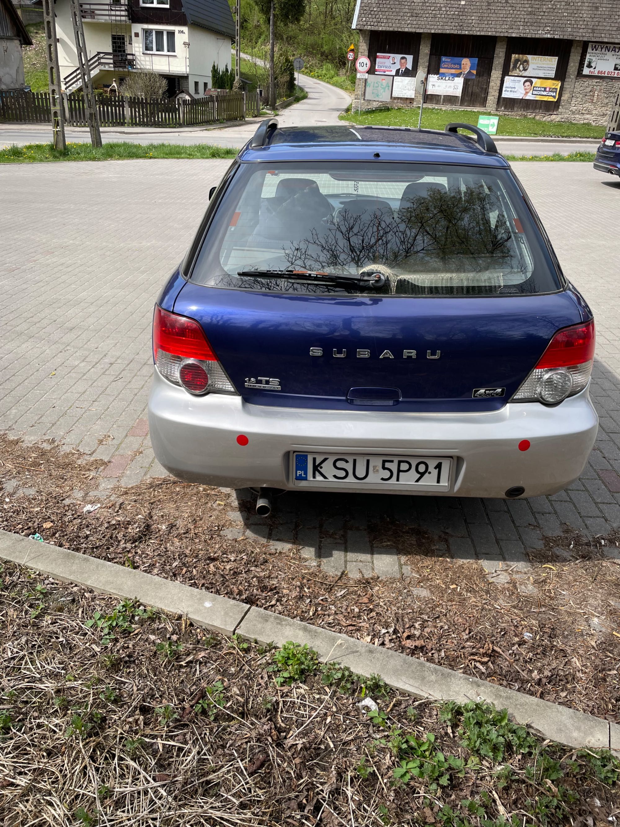 Subaru Impreza 1.6 4x4 GAZ sekwencja