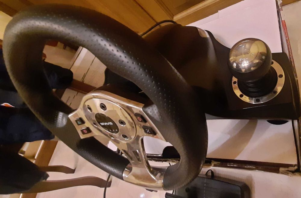 Руль ігровий Bravis (комплект)