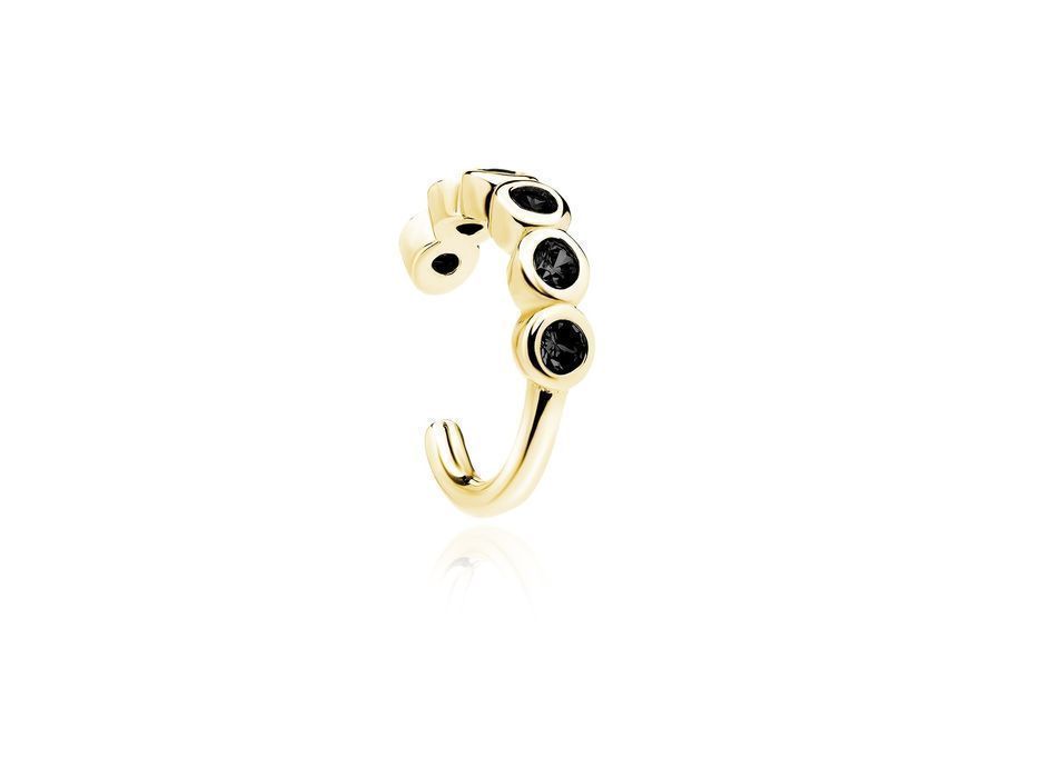 Kolczyk Nausznica Pozłacana Na Małżowinę Ear Cuff Z1878Ug_B