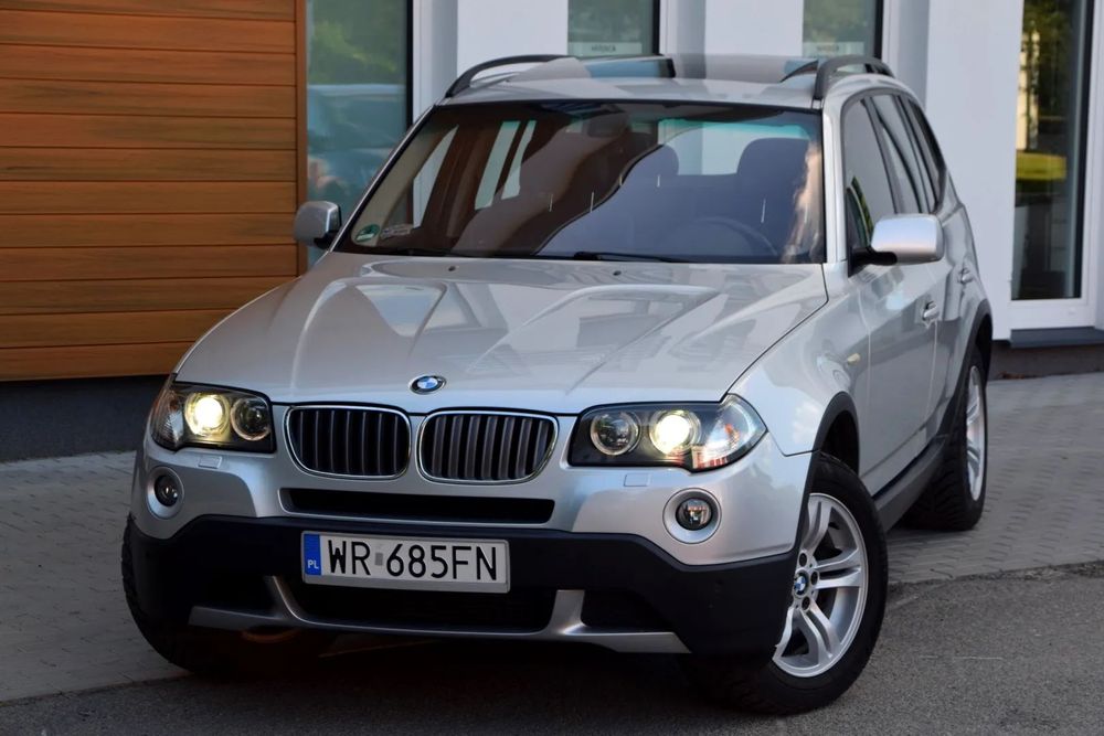 BMW X3 2.0D 177KM 4x4 Nowy olej ~ Xenon~ Panorama~ Skóra~ 2xPDC~Hak~ Prywatne