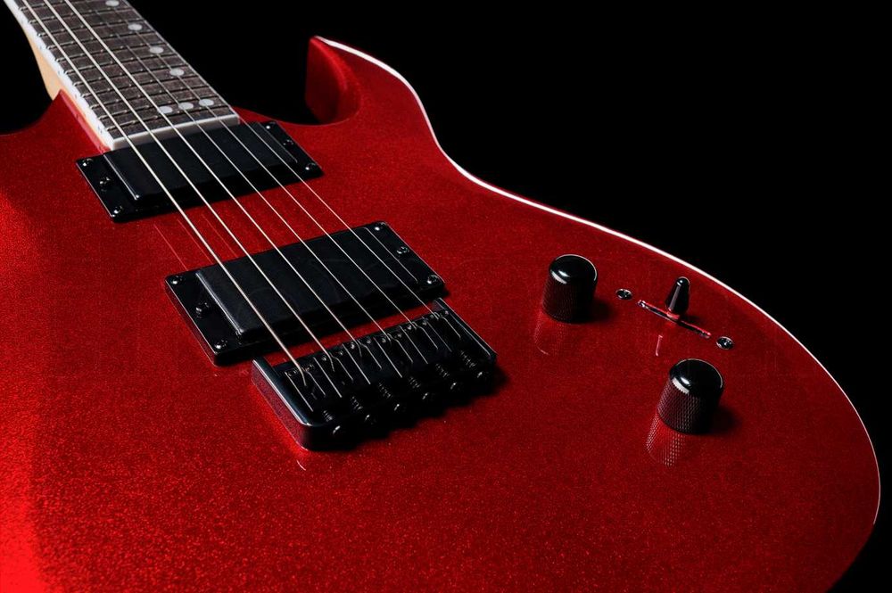 Нова електрогітара Harley Benton R-446 Blood Metallic